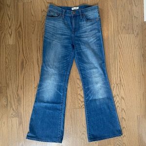 Madewell flare jeans